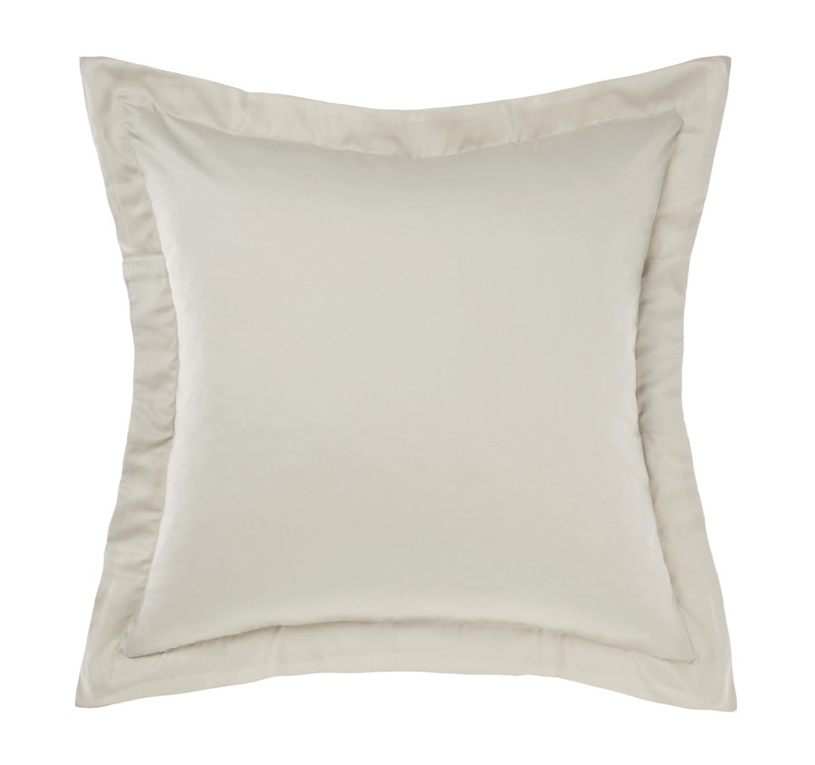 Hotel Augusta 500THC Cotton Sateen European Pillowcase Taupe