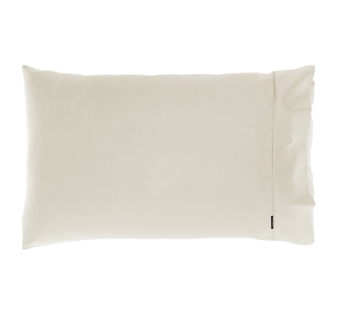Hotel Augusta 500THC Cotton Sateen Standard Pillowcase Taupe