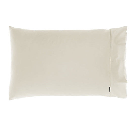 Hotel Augusta 500THC Cotton Sateen Standard Pillowcase Taupe