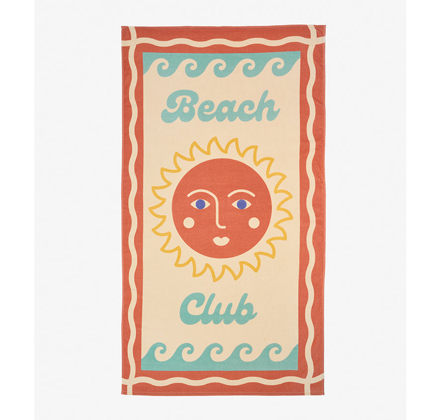Beach Club 95x175cm Beach Towel Multi