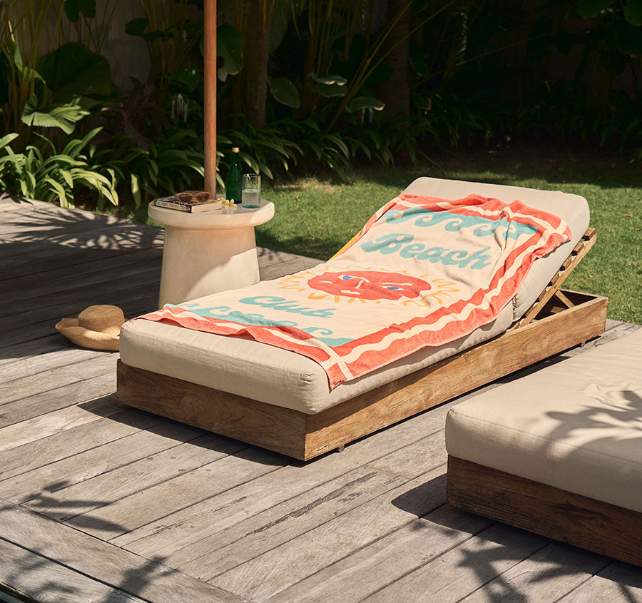 Beach Club 95x175cm Beach Towel Multi