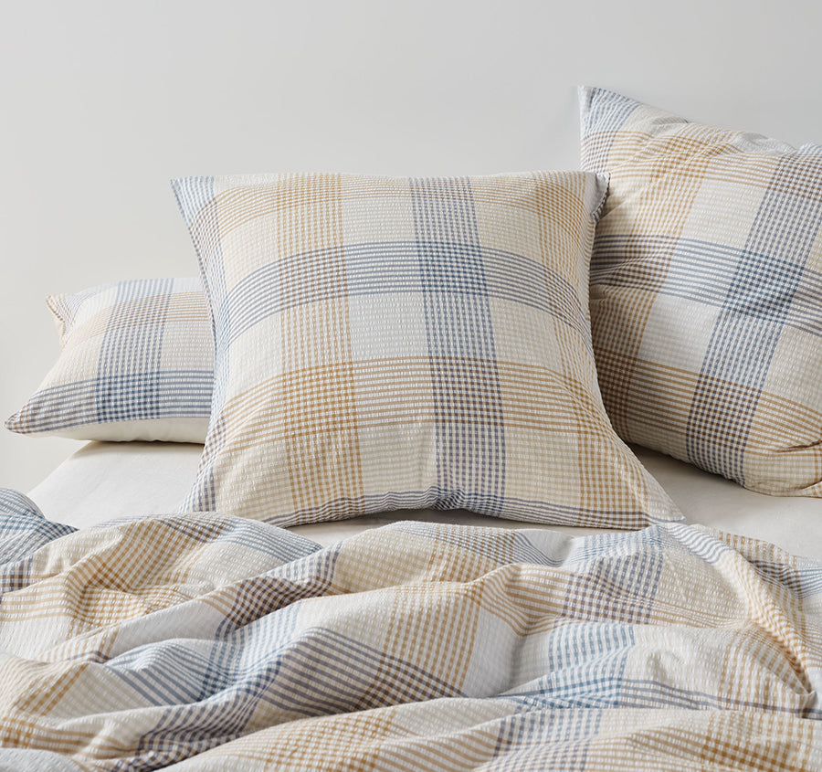 Bloomfield European Pillowcase Blue