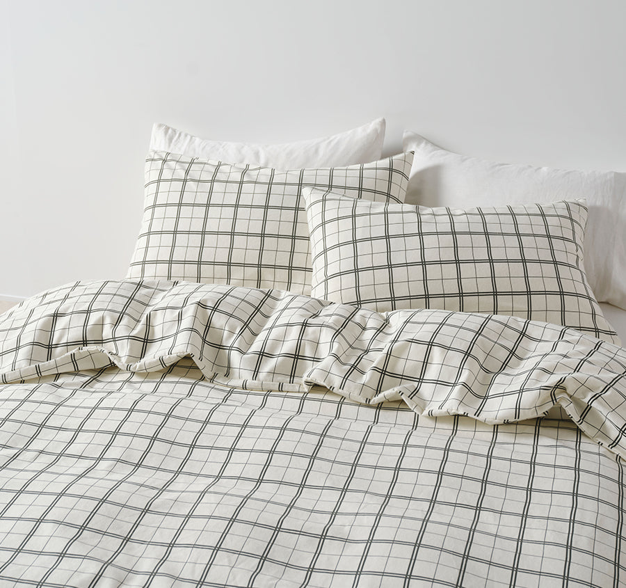 Bodalla Flannelette Quilt Cover Set Range