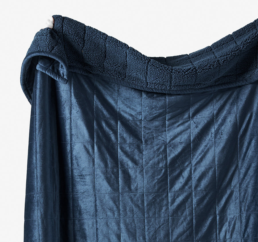 Bray 150x200cm Throw Rug Navy