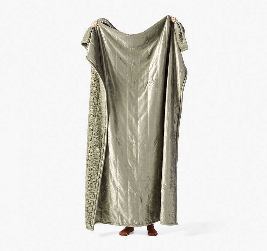 Bray 150x200cm Throw Rug Sage