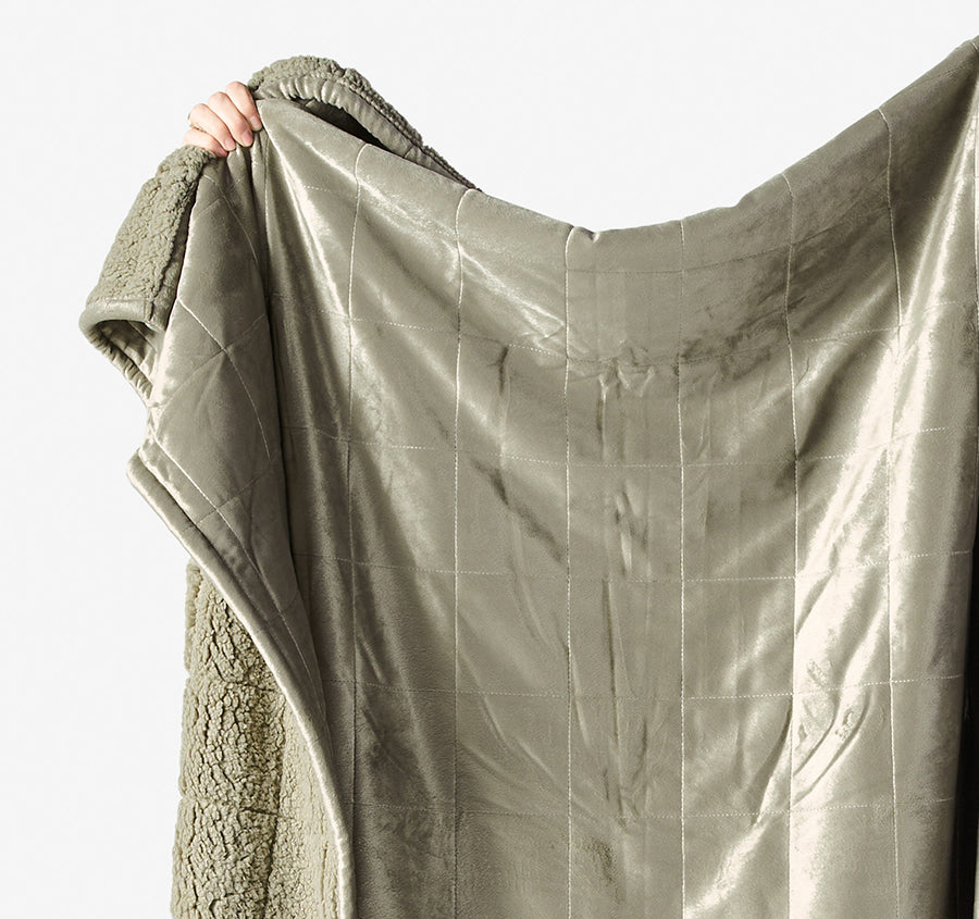 Bray 150x200cm Throw Rug Sage