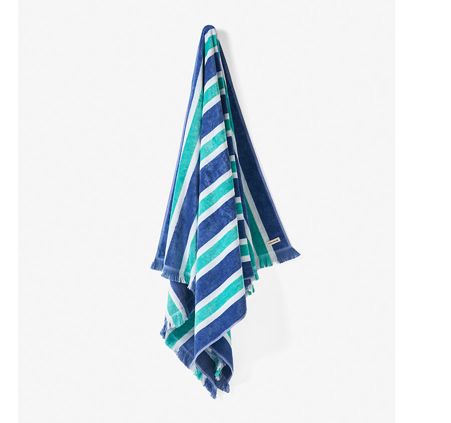 Brazil 95x175cm Beach Towel Blue