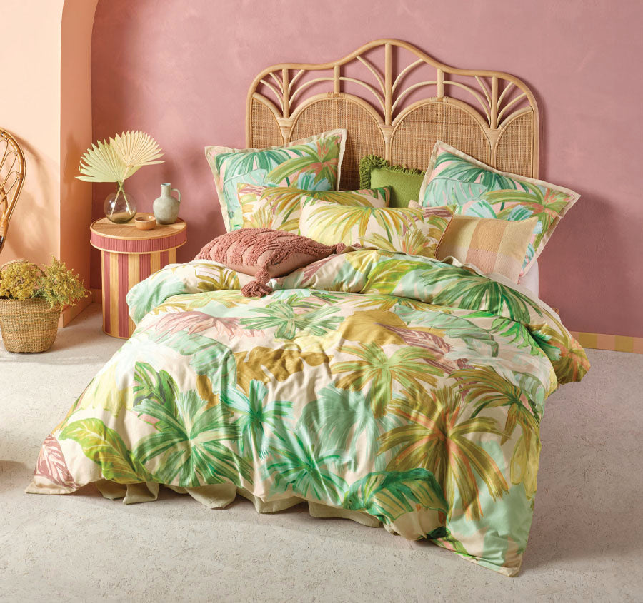 California Quilt Cover Set Range Multi