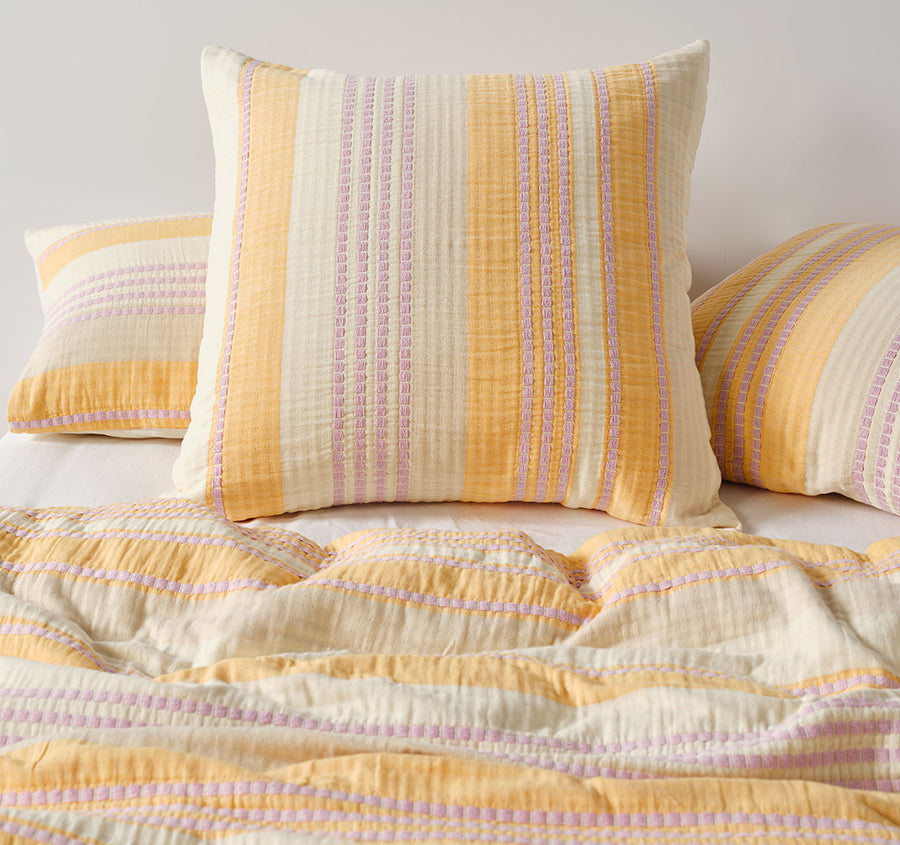 Campbell European Pillowcase Mango