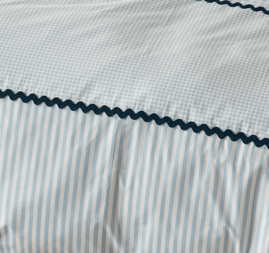 Chica Quilt Cover Set Range Blue