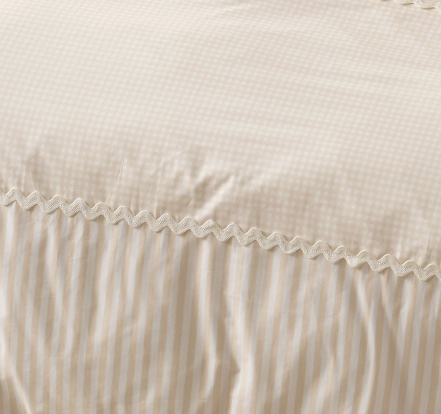 Chica Quilt Cover Set Range Natural