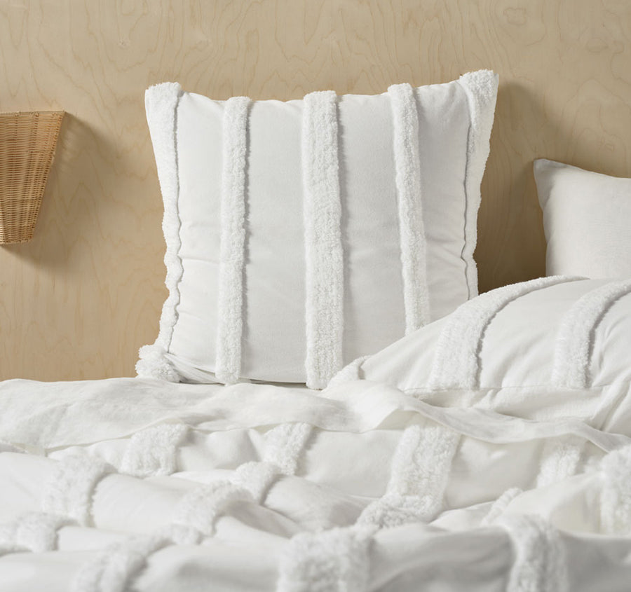 Cillian European Pillowcase White