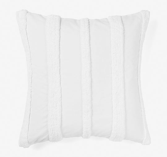 Cillian European Pillowcase White