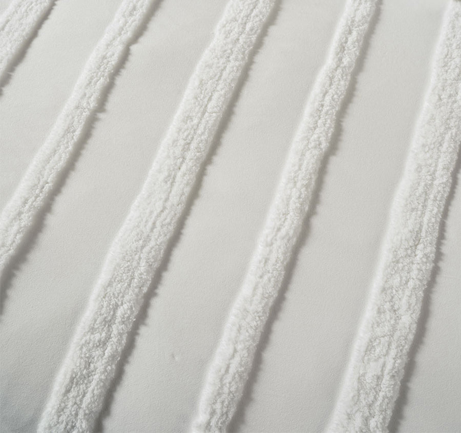 Cillian Quilt Cover Set Range White