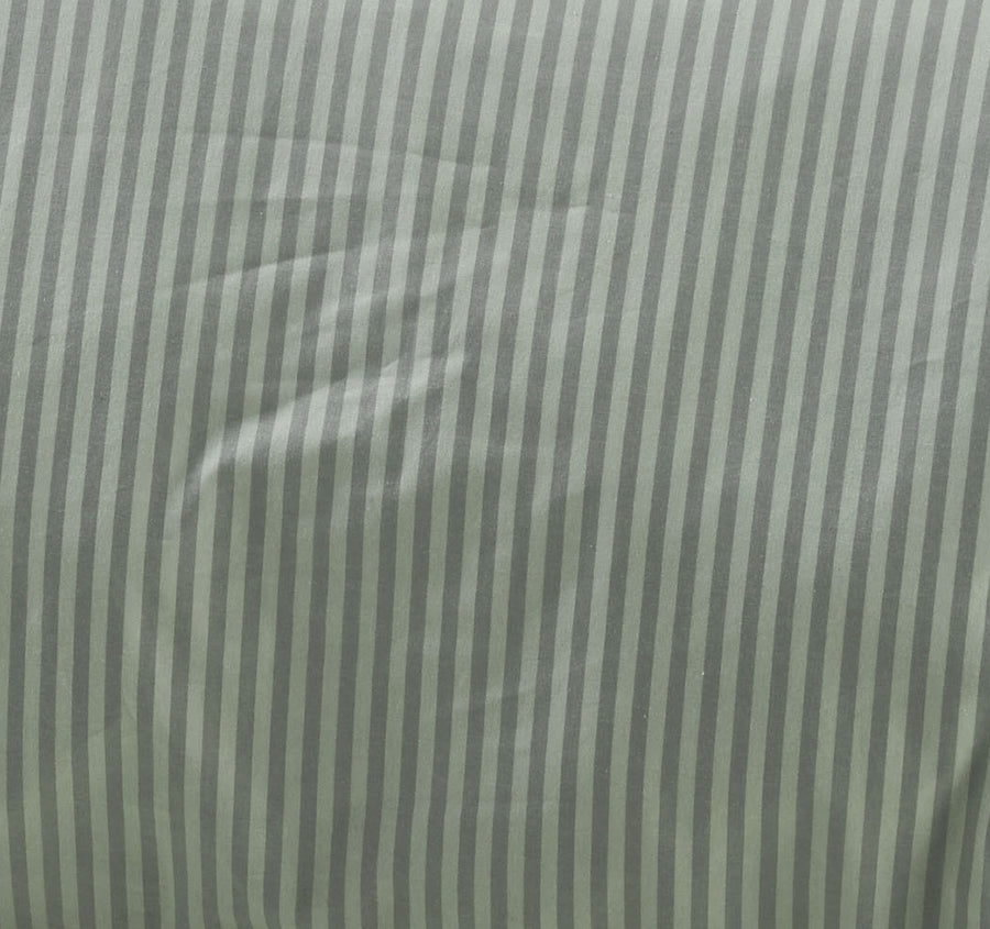 Classic Stripe Quilt Cover Set Range Eucalyptus