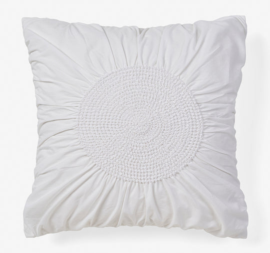 Claudia 48x48cm Filled Cushion White
