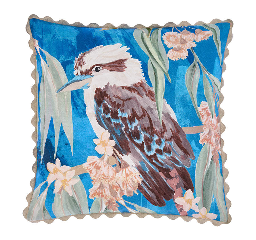 Coastal Kookaburra 50x50cm Cushion Multi