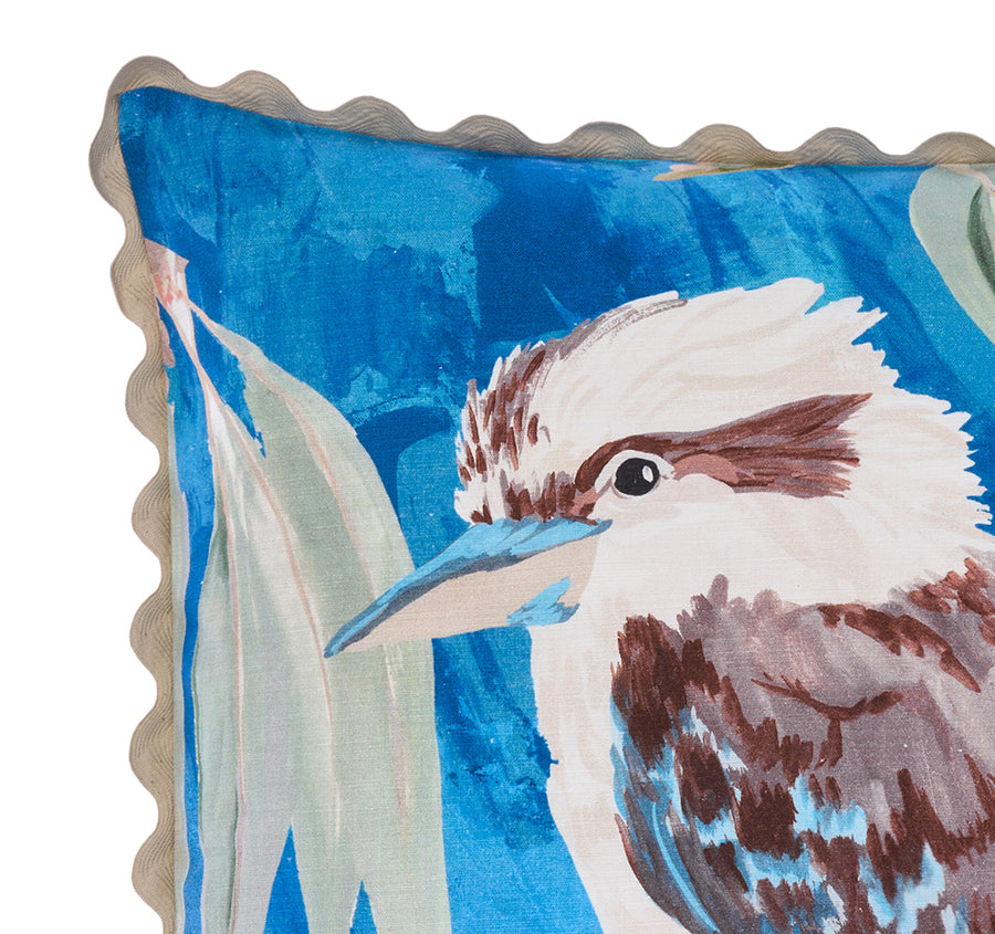 Coastal Kookaburra 50x50cm Cushion Multi