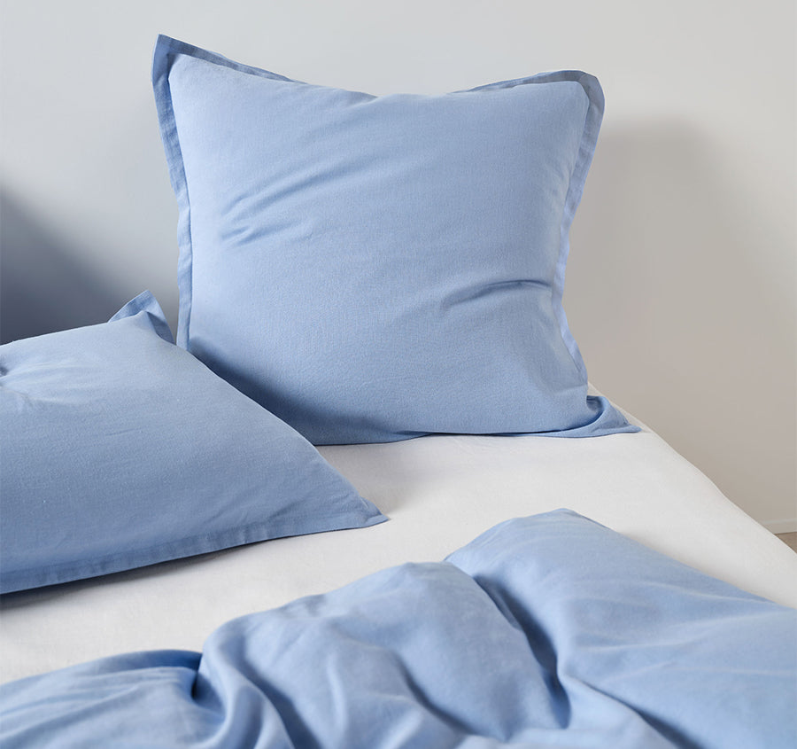 Connie European Pillowcase Bluebell