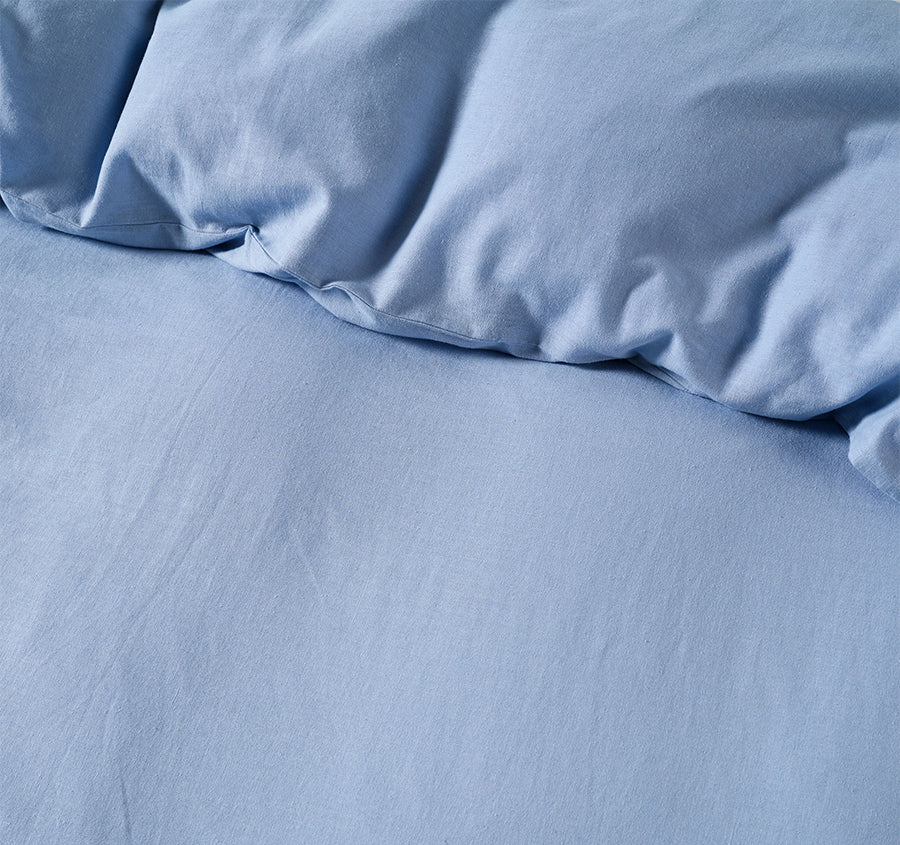 Connie Quilt Cover Set Range Bluebell