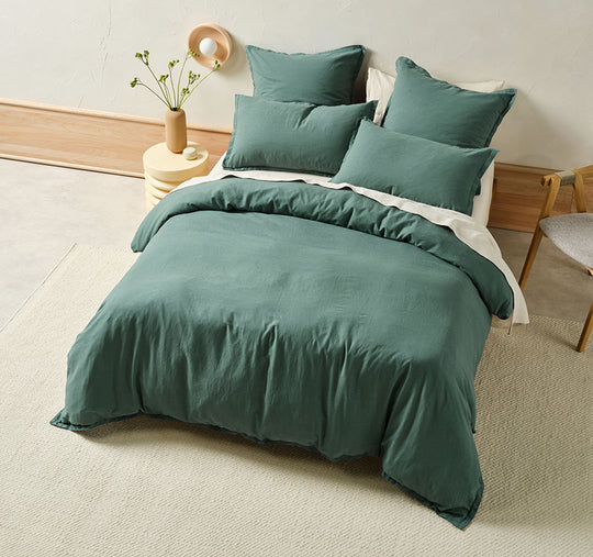 Connie Quilt Cover Set Range Pine