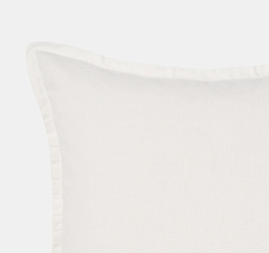 Connie European Pillowcase White