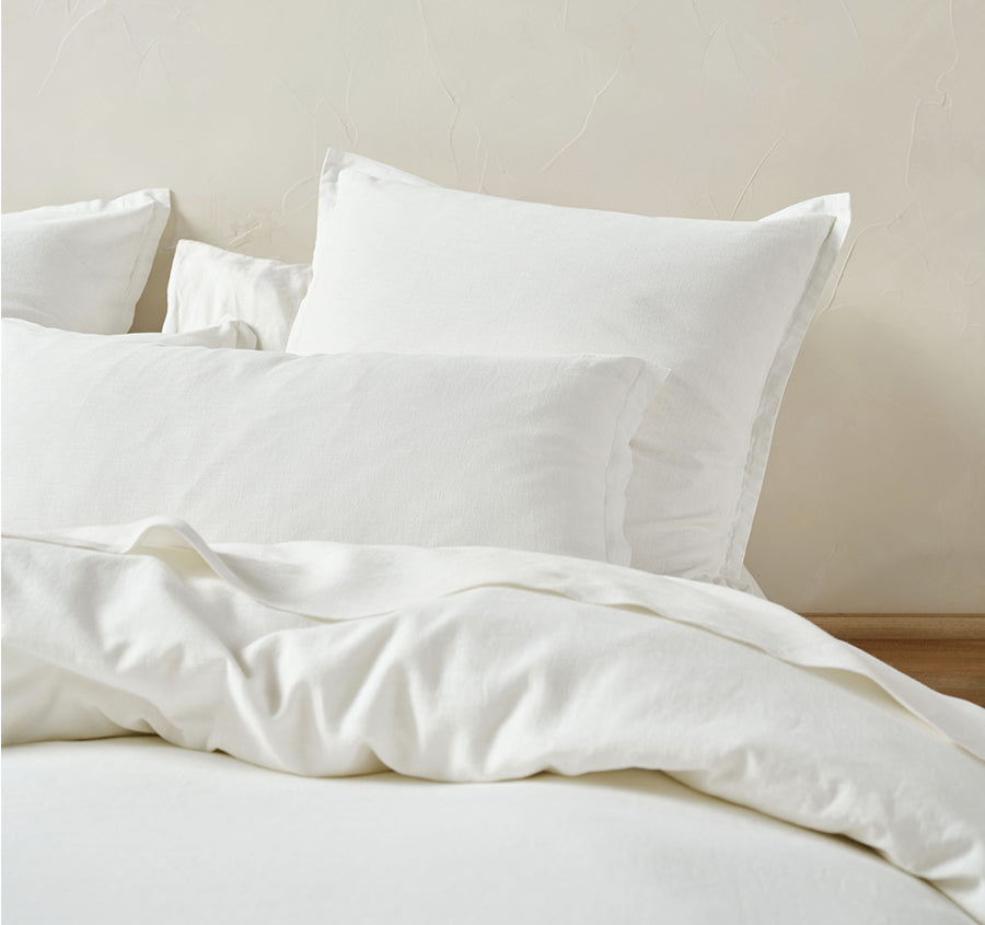 Connie Quilt Cover Set Range White