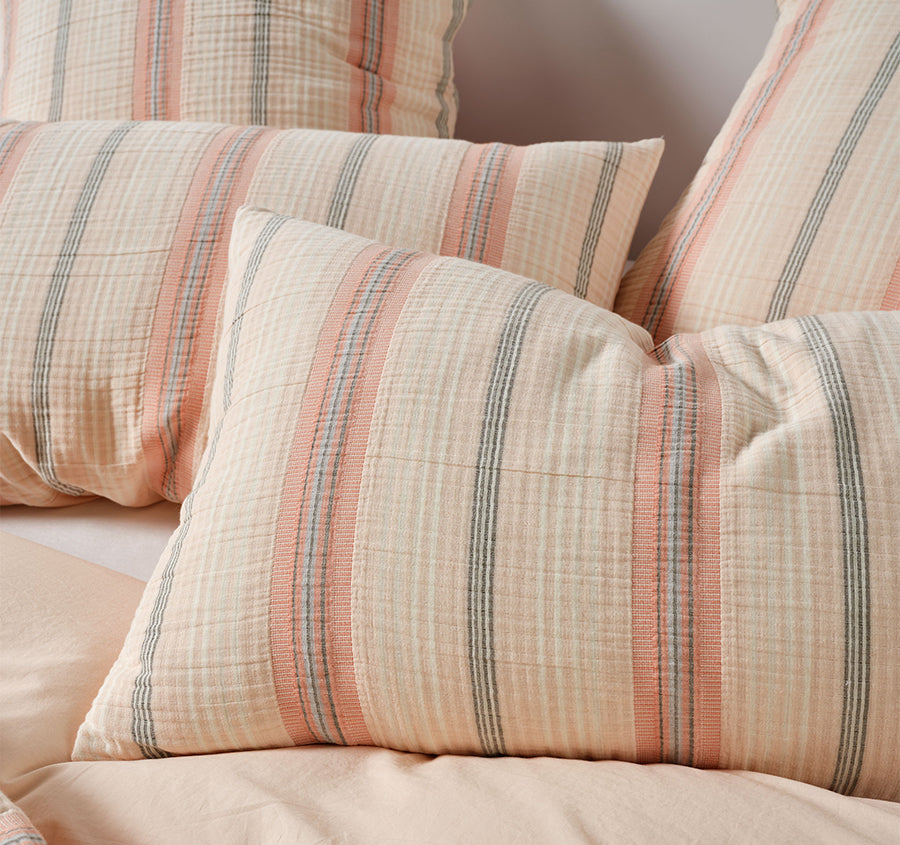 Coolum Quilt Cover Set Range Papaya
