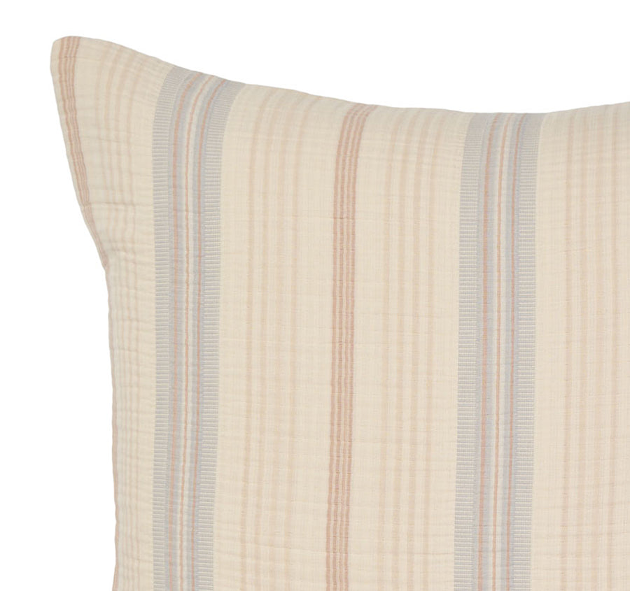 Coolum European Pillowcase Silver