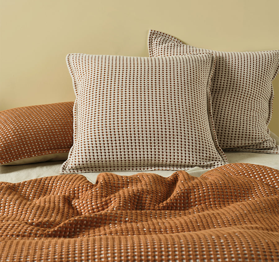Cotswold European Pillowcase Ginger