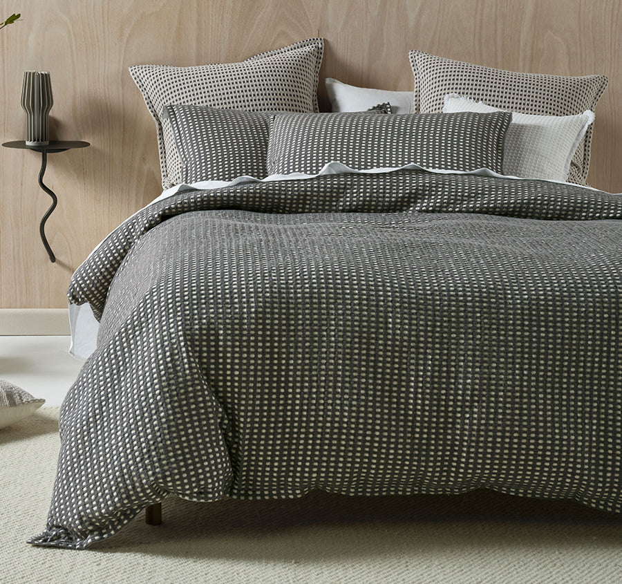 Cotswold Quilt Cover Set Range Shadow