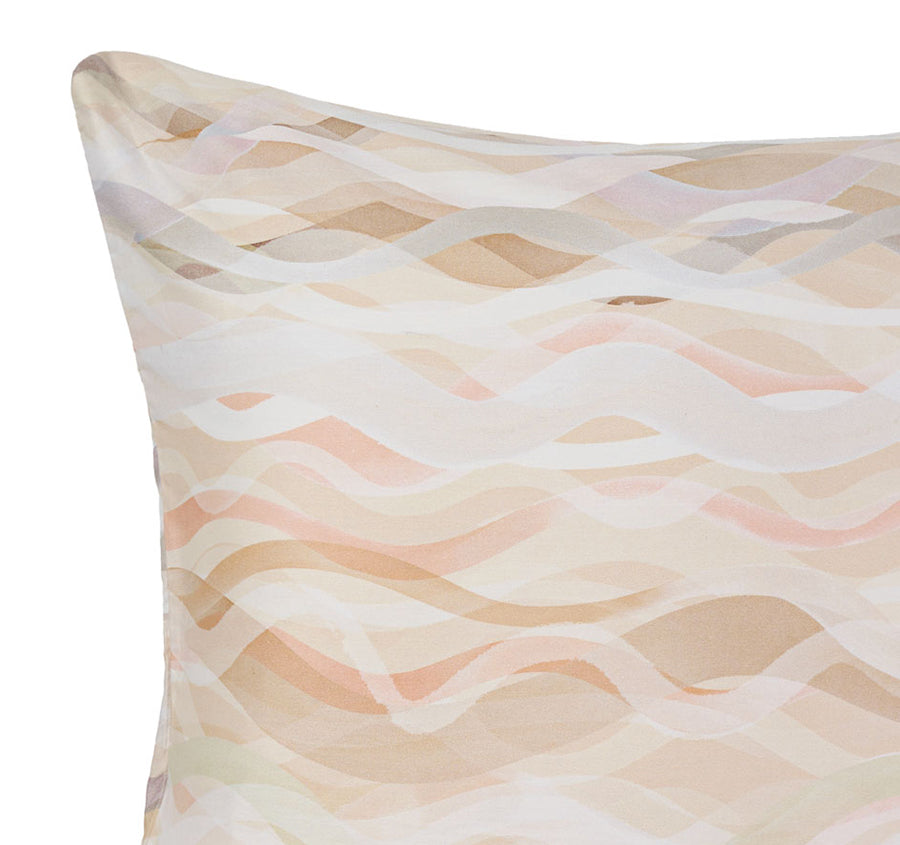 Currumbin European Pillowcase Peach