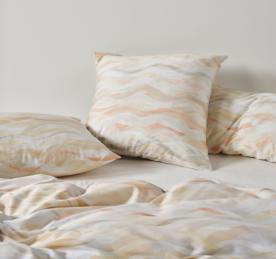 Currumbin European Pillowcase Peach