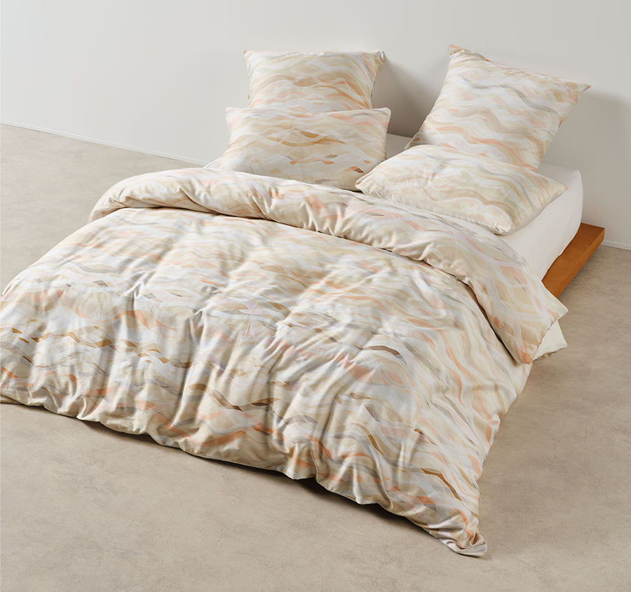Currumbin Quilt Cover Set Range Peach