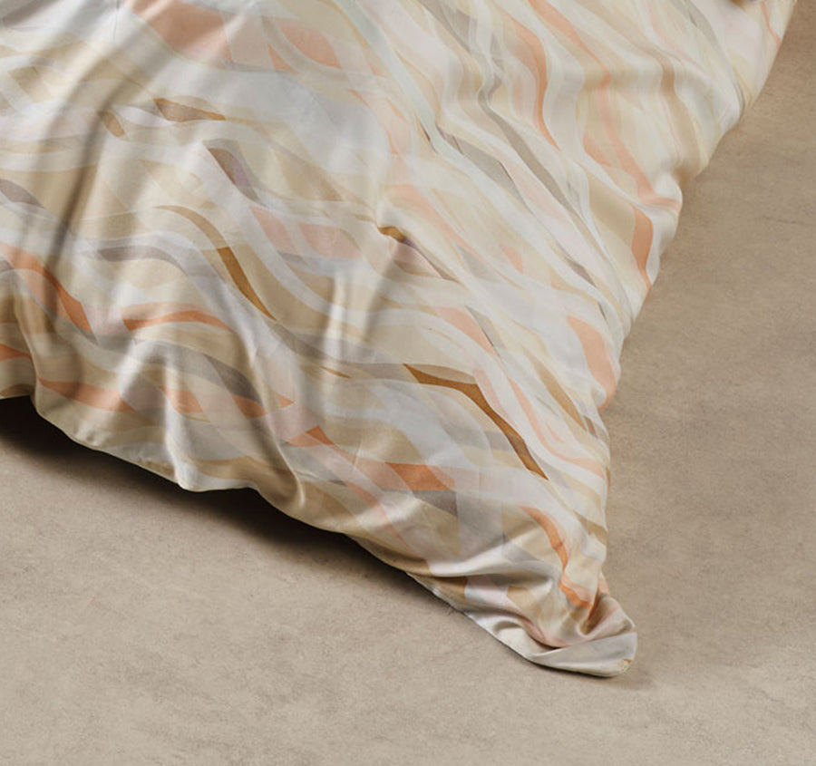 Currumbin Quilt Cover Set Range Peach