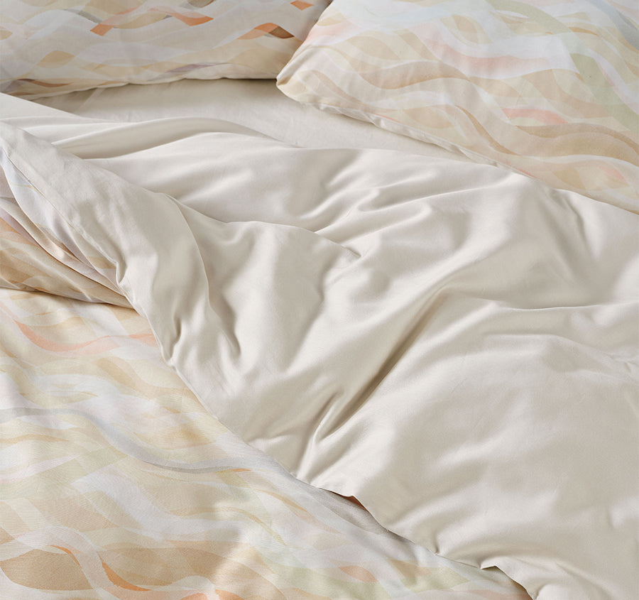 Currumbin Quilt Cover Set Range Peach