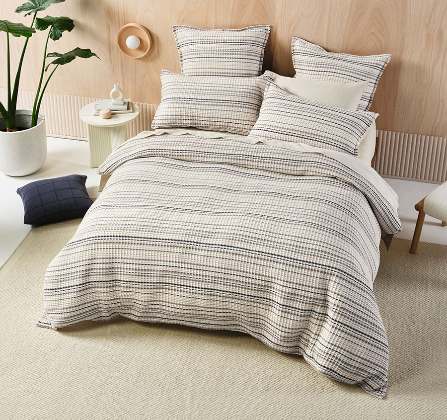 Dana Quilt Cover Set Range Mushroom