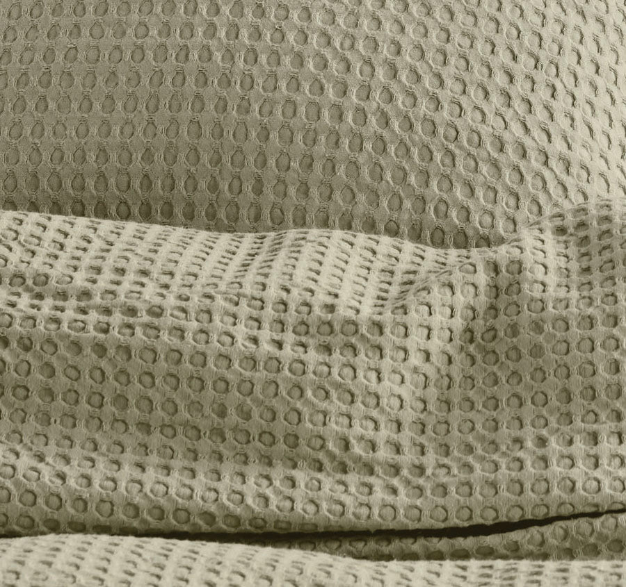 Deluxe Waffle Quilt Cover Set Range Eucalyptus