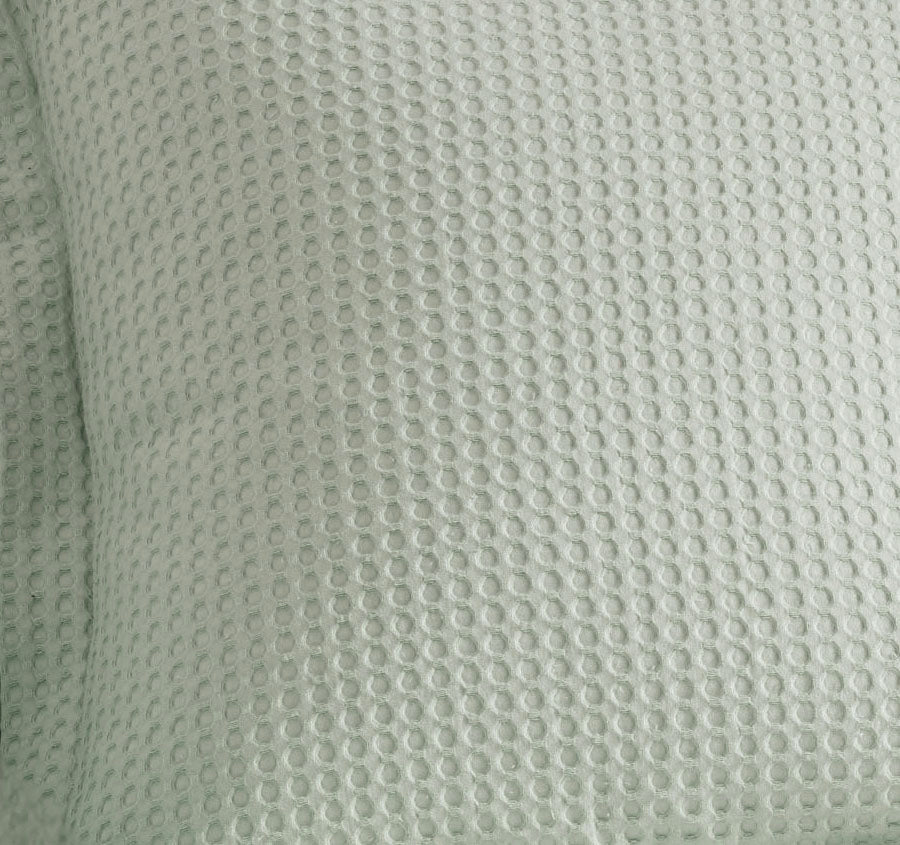 Deluxe Waffle Quilt Cover Set Range Mist