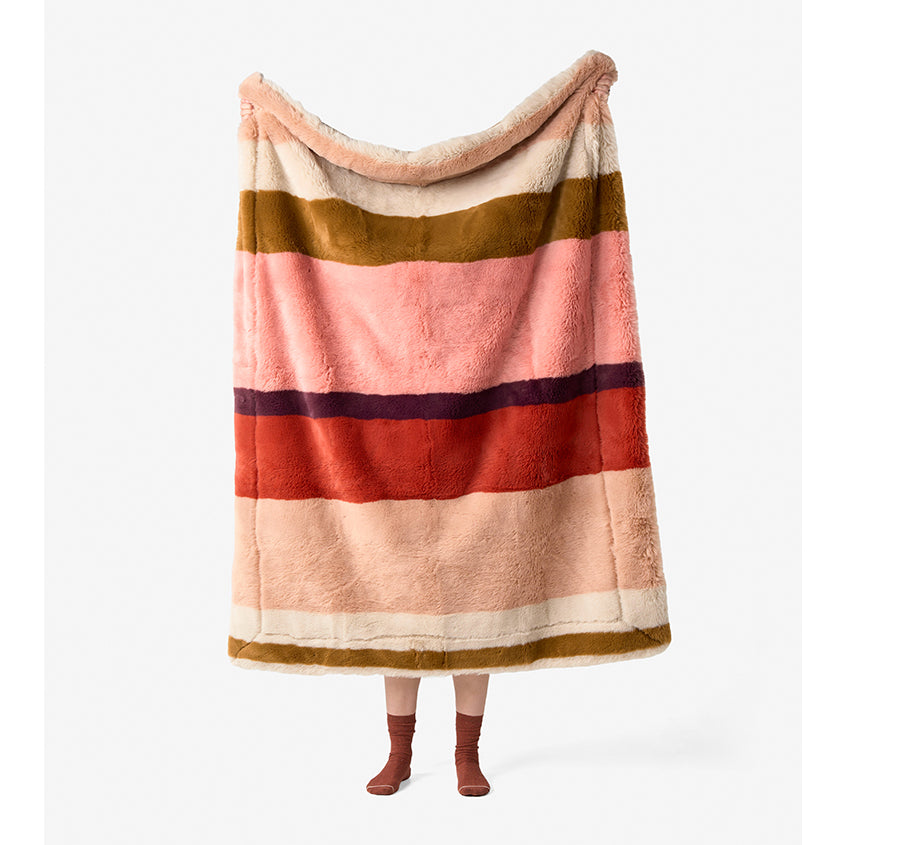 Dunkeld 130x170cm Throw Rug Chilli