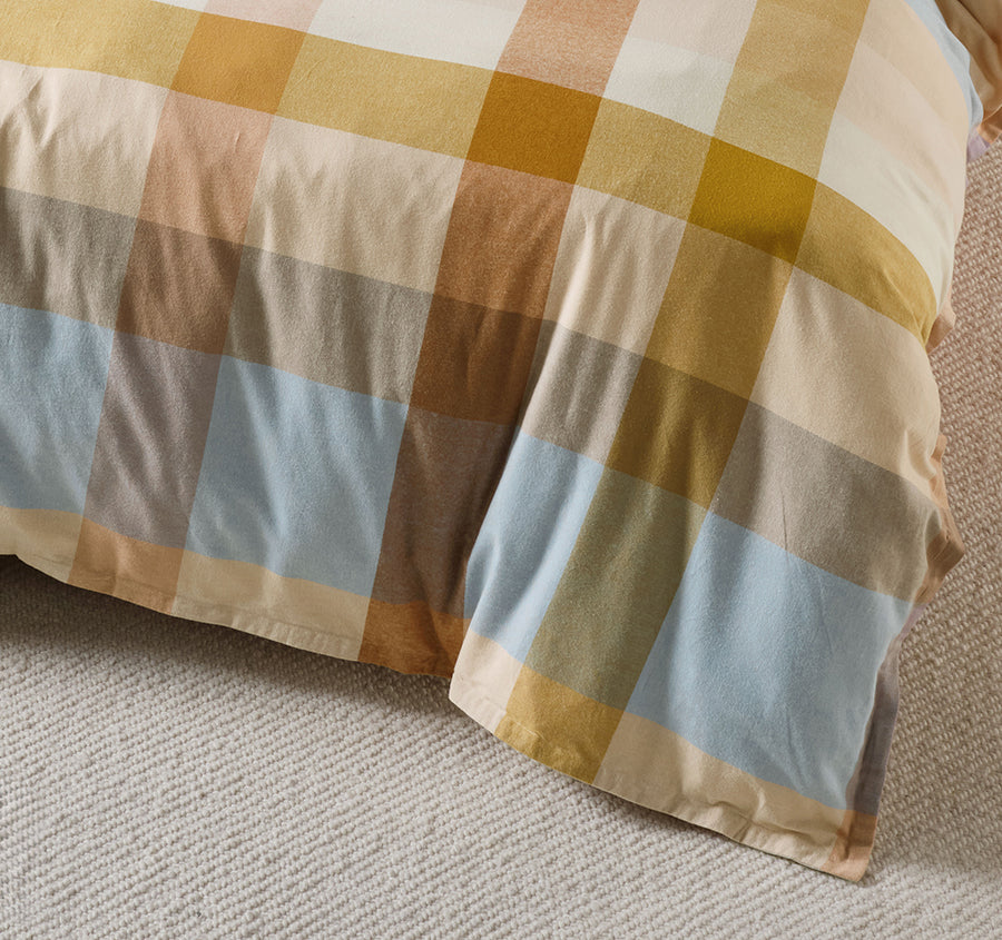 Eastwood Quilt Cover Set Range Hazelnut
