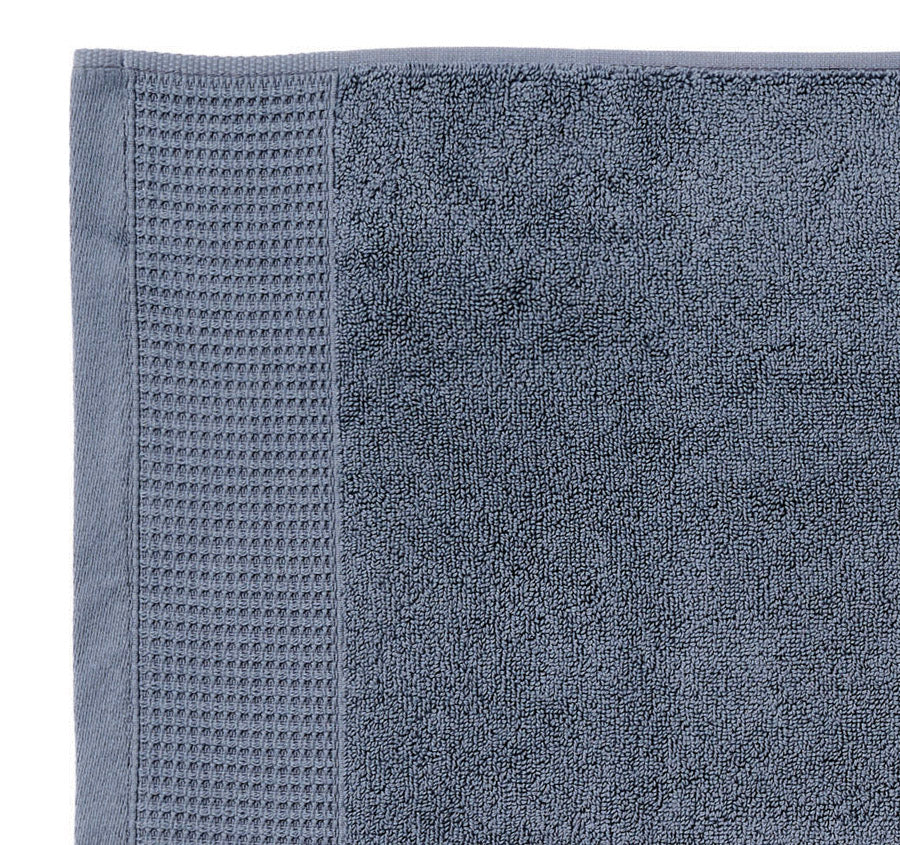 Eden 800GSM Cotton Bath Mat Bluestone