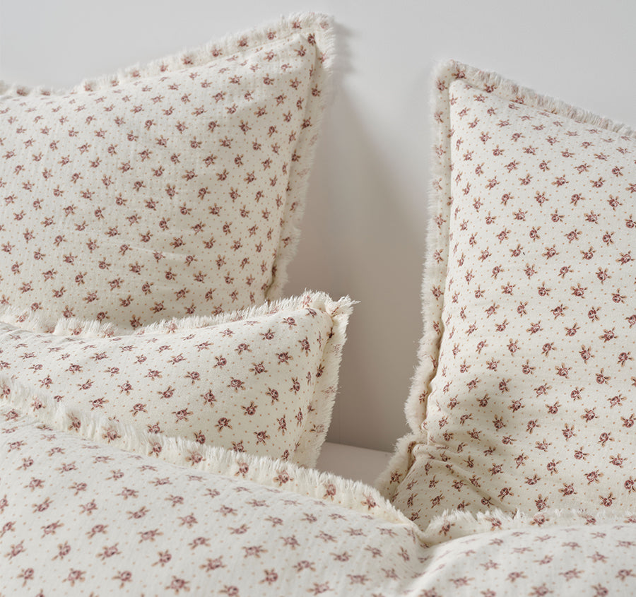 Eloise Quilt Cover Set Range Natural