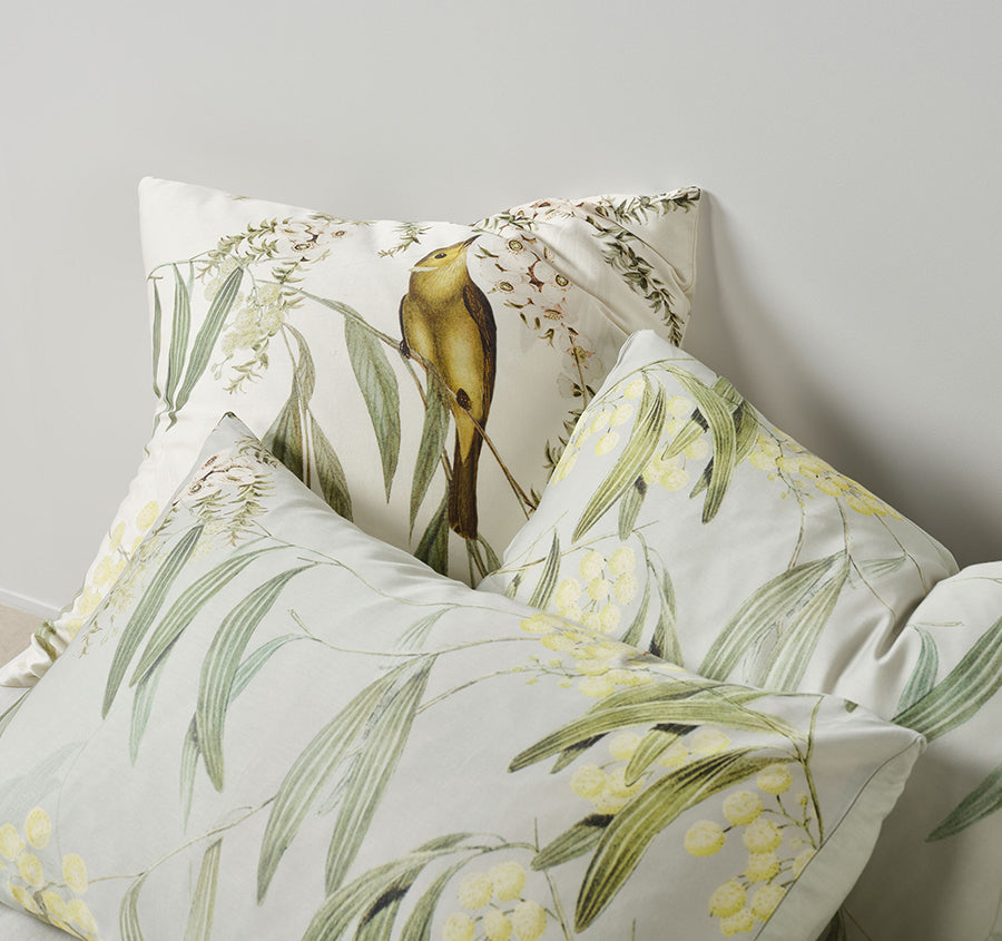 Eppalock Quilt Cover Set Range Seafoam