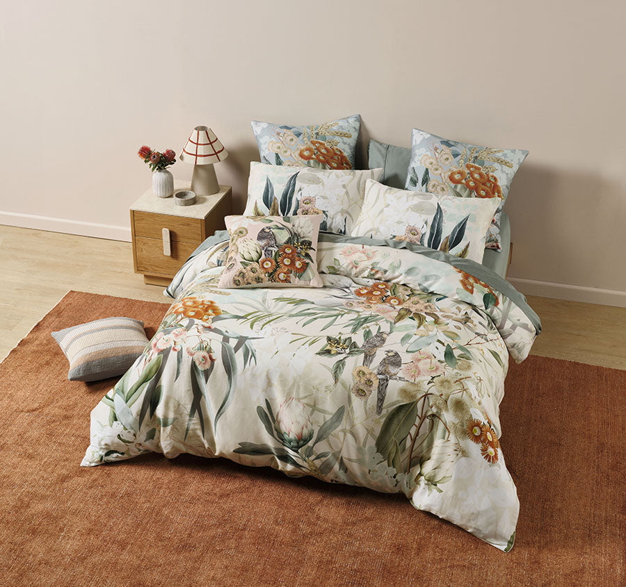 Eucalyptus Garden Quilt Cover Set Range Multi