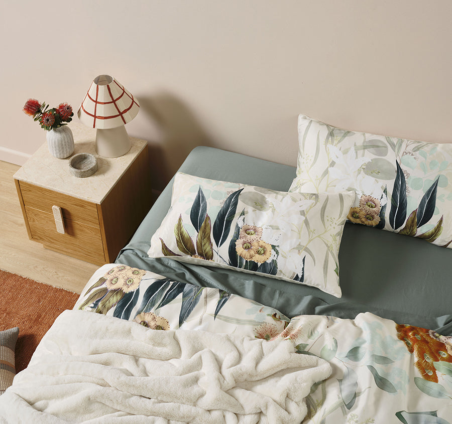 Eucalyptus Garden Quilt Cover Set Range Multi