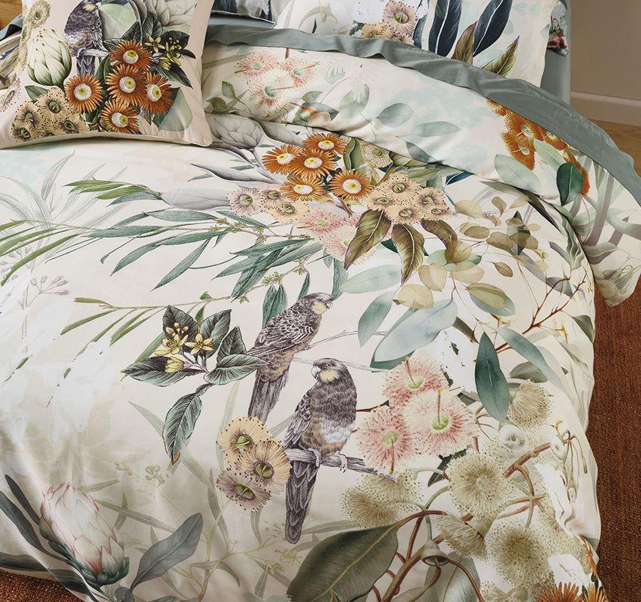 Eucalyptus Garden Quilt Cover Set Range Multi