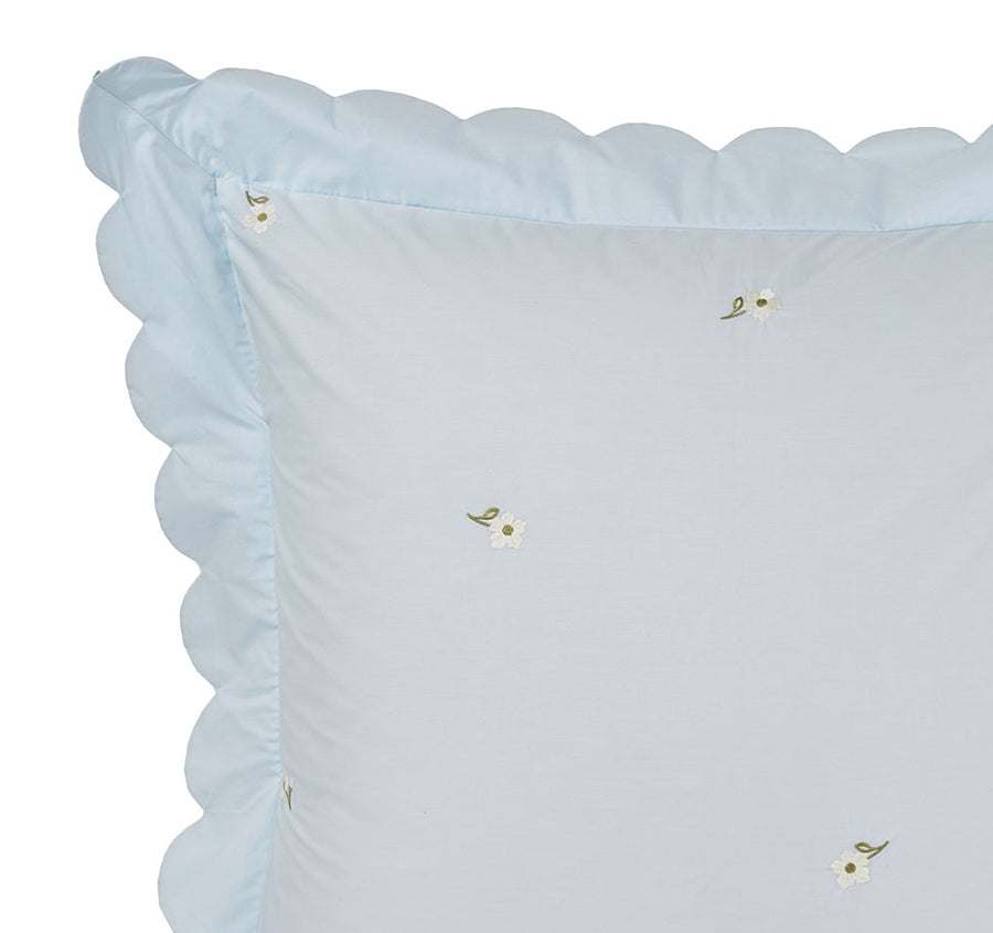 Eva European Pillowcase Sky
