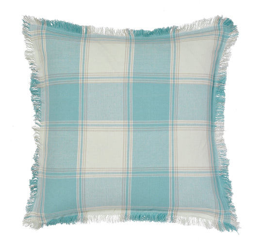 Evelina 48x48cm Filled Cushion Aqua
