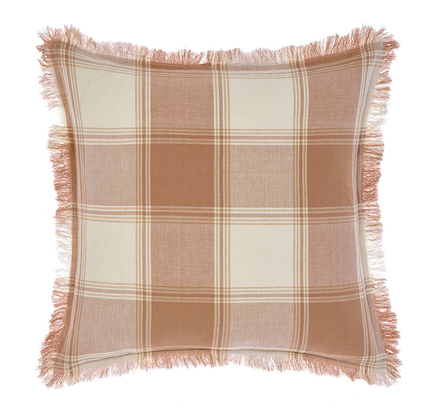 Evelina 48x48cm Filled Cushion Nutmeg